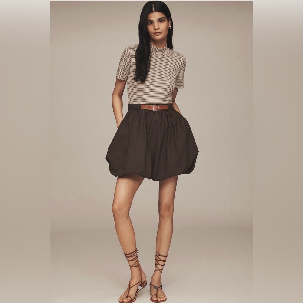 Maeve bubble mini dress